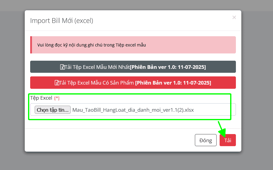 tao van don moi hang loat 3